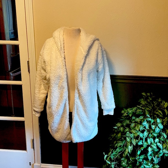 American Eagle Sherpa Cardigan Whood 